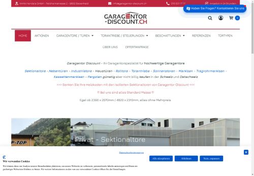 garagentor-discount.ch capture - 2024-08-27 06:02:14