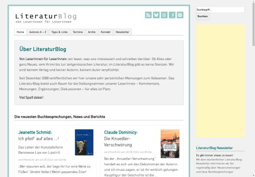 literaturblog.ch capture - 2024-08-27 06:15:22