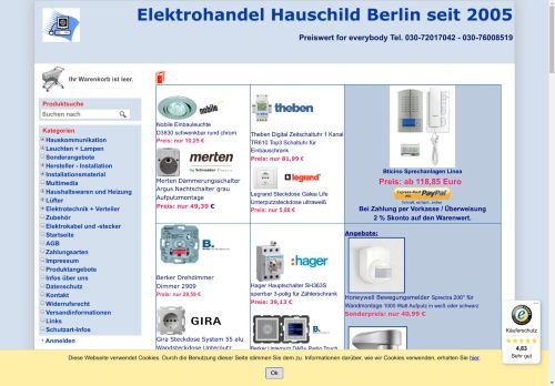 elektro-verkauf.com capture - 2024-08-27 07:18:14