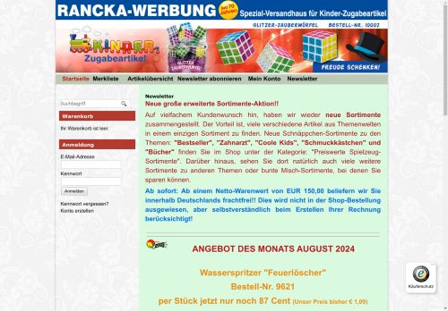 rancka-werbung.com capture - 2024-08-27 07:59:19