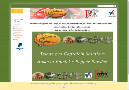 capsaicinsolutions.com capture - 2024-08-27 09:03:34