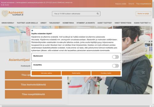 apteekkituotteet.com capture - 2024-08-27 09:18:12