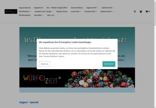 wuerfelzeit.com capture - 2024-08-27 09:50:59