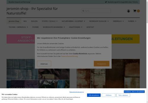 jeromin-shop.com capture - 2024-08-27 10:09:59
