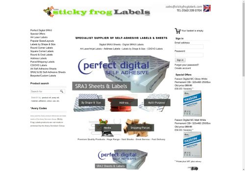 stickyfroglabels.com capture - 2024-08-27 10:20:05