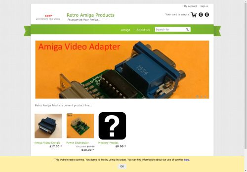 retroamigaproducts.com capture - 2024-08-27 10:25:35