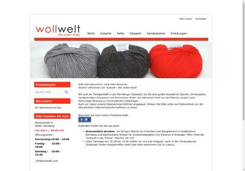 wollwelt-shop.com capture - 2024-08-27 10:51:43