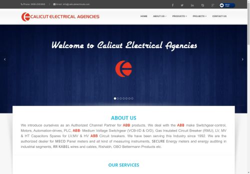 calicutelectricals.com capture - 2024-08-27 10:57:31