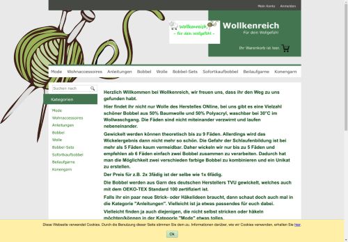 wollkenreich.com capture - 2024-08-27 11:49:26
