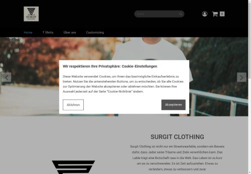 surgit-clothing.com capture - 2024-08-27 11:51:08