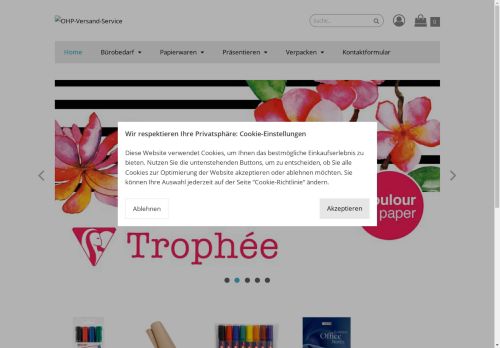 ohp-versand.com capture - 2024-08-27 12:19:58