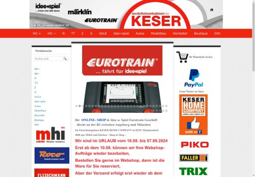 modelleisenbahnen-keser.com capture - 2024-08-27 12:43:46