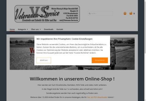 veteranen-service.com capture - 2024-08-27 13:23:35