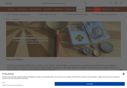 emporium-numismatics.hamburg capture - 2024-08-27 13:45:30