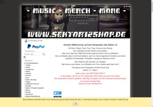 sektor12shop.info capture - 2024-08-27 14:01:11