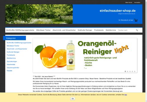 einfachsauber-shop.net capture - 2024-08-27 14:26:26