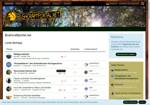 bushcraftportal.net capture - 2024-08-27 14:31:50