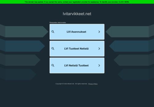 lvitarvikkeet.net capture - 2024-08-27 14:57:41