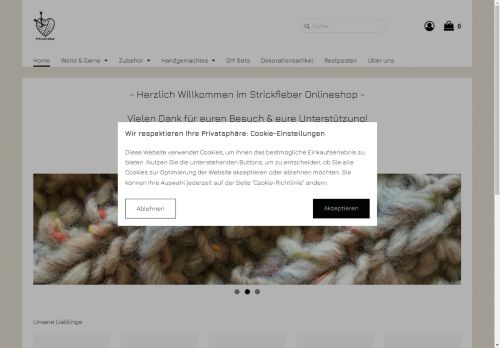 strickfieber.online capture - 2024-08-27 15:18:19