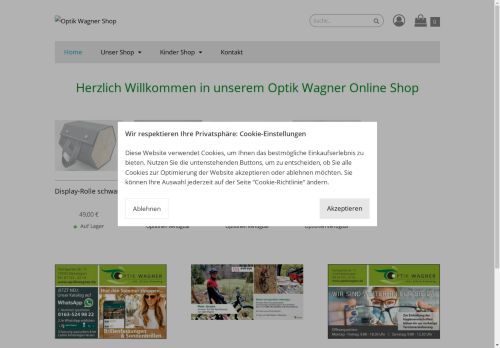 optikwagner.shop capture - 2024-08-27 16:30:59