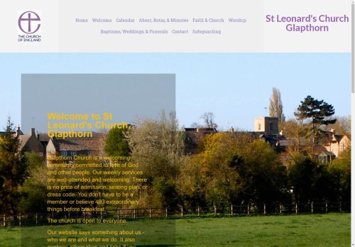 glapthornchurch.org.uk capture - 2024-08-27 17:06:23