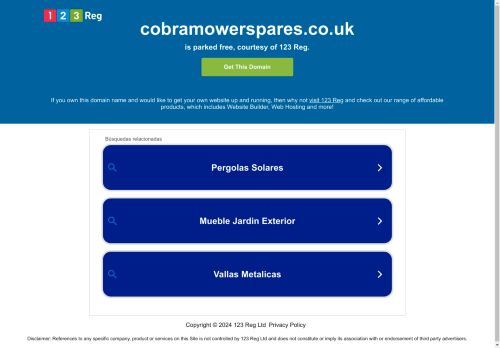 cobramowerspares.co.uk capture - 2024-08-27 17:11:41