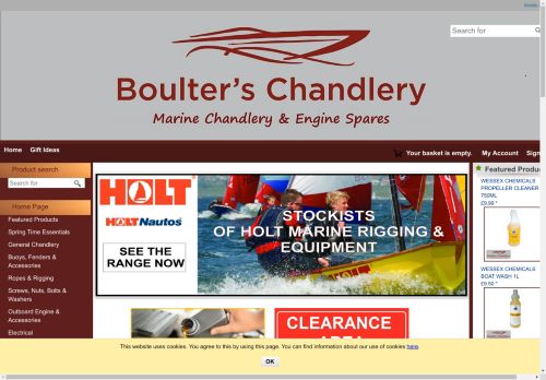 mychandleryshop.co.uk capture - 2024-08-27 17:23:02