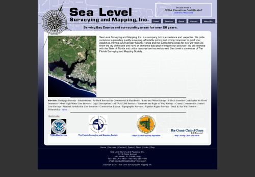 sealevelsurveying.com capture - 2024-08-28 14:43:46