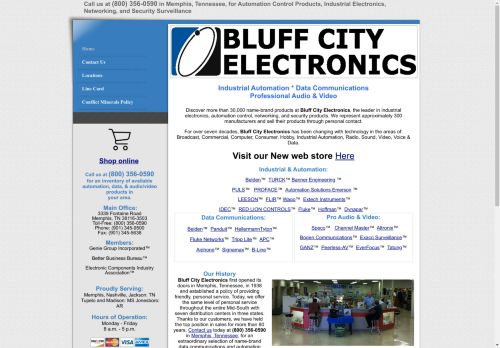 bluffcityelectronicsinc.com capture - 2024-08-29 06:29:00