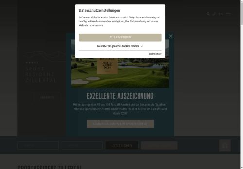 sport-residenz-zillertal.com capture - 2024-08-29 10:28:33