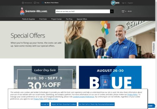 sherwinsale.com capture - 2024-08-29 11:26:53