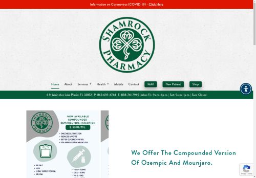 rxshamrock.com capture - 2024-09-01 13:11:00