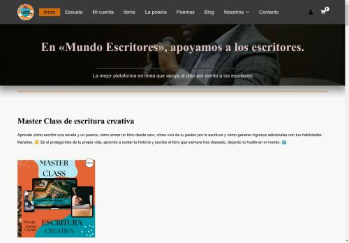 mundoescritores.com capture - 2024-09-01 16:04:42