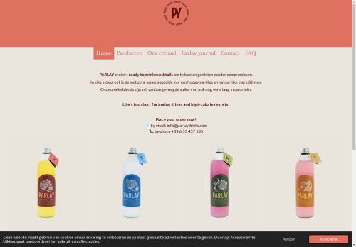parlaydrinks.com capture - 2024-09-01 21:12:06