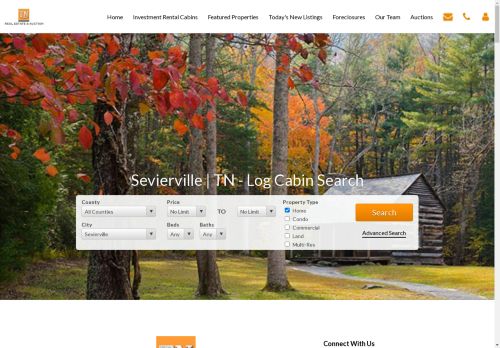 seviervillelogcabinsforsale.com capture - 2024-09-01 21:24:04