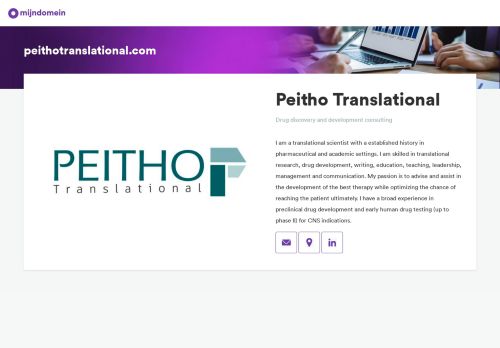 peithotranslational.com capture - 2024-09-01 23:36:31