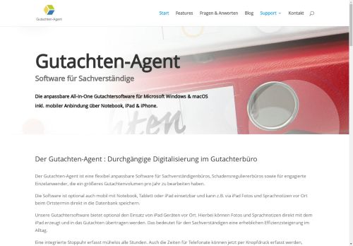 gutachten-agent.de capture - 2024-09-02 01:50:02