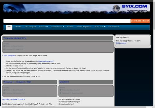 syix.info capture - 2024-09-02 06:26:31