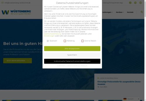 wuestenberg.info capture - 2024-09-02 06:51:08