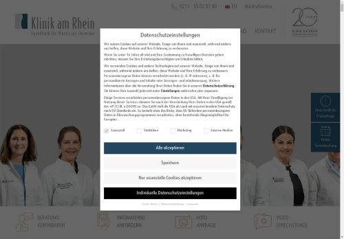 klinikamrhein.net capture - 2024-09-02 14:18:54