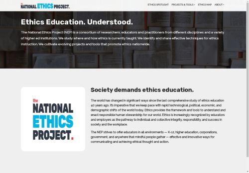 nationalethicsproject.org capture - 2024-09-03 05:20:49