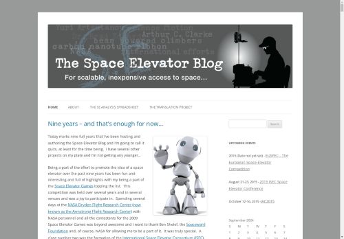 spaceelevatorblog.org capture - 2024-09-03 06:02:35