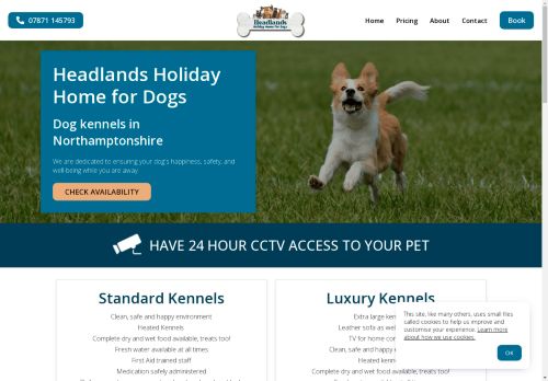 headlandskennels.co.uk capture - 2024-09-03 23:41:40