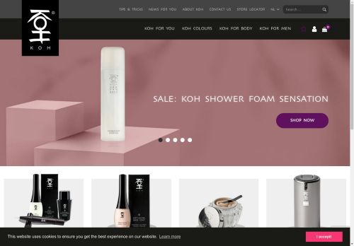 kohcosmetics.co.uk capture - 2024-09-03 23:42:03