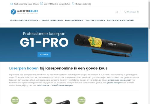 laserpenonline.be capture - 2024-09-04 02:07:38