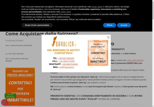 idraulica.ch capture - 2024-09-04 07:22:01