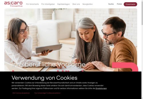 ascaropensionskasse.ch capture - 2024-09-04 08:56:49