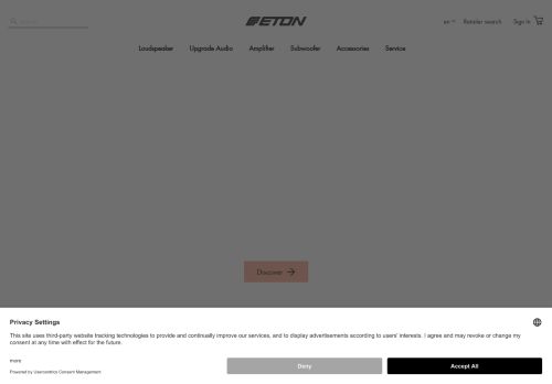 eton-audio.ch capture - 2024-09-04 12:07:00