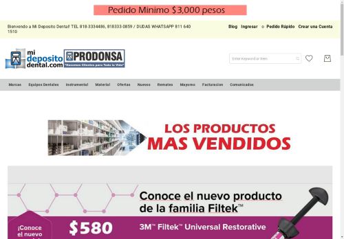 unidades-dentales.com capture - 2024-09-04 13:36:10