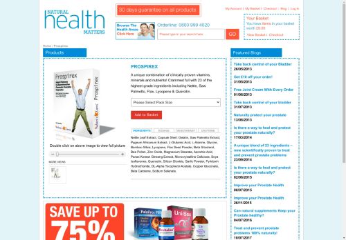 prospirex.com capture - 2024-09-04 15:28:16